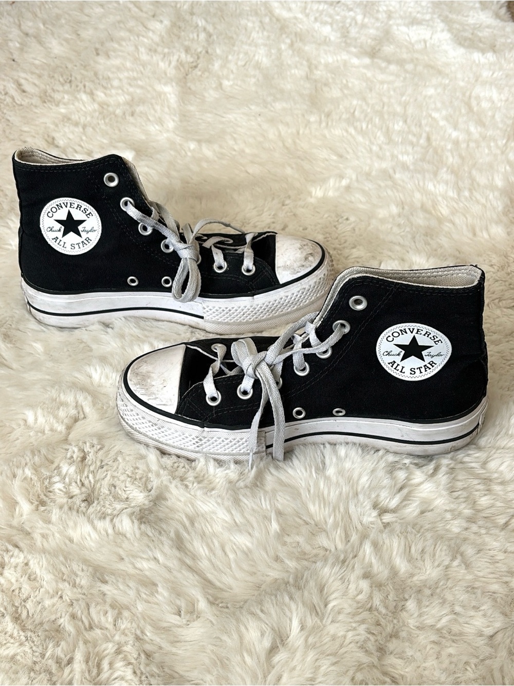 Converse platform Chuck Taylor All Star High Top Sneakers - Black